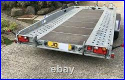 Indespension car transporter trailer twin axle CT27167