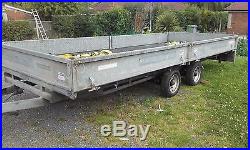 Indespension trailer 16ft twin axle