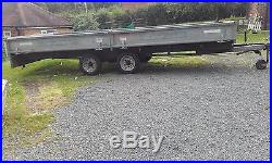 Indespension trailer 16ft twin axle