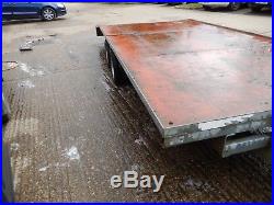Indespension trailer 2600kg. Twin axle Car transporter trailer. Plant trailer