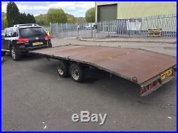Indespension trailer 3500kg. Twin axle Car transporter trailer. Plant trailer