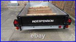 Indispension Twin Axle Braked Trailer (2 T0nne) 10ft X 5ft With H-frame