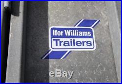 Ivor Williams BV105 Box Trailer. 3,500Kg Ramp/Barn Door Combination