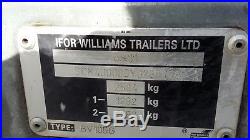 Ivor williams box trailer/car