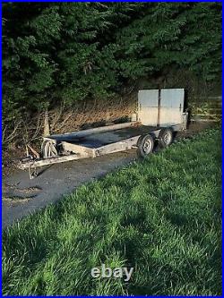 Ivor williams plant & Car trailer
