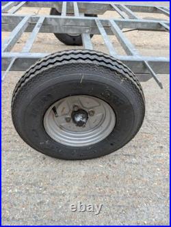Kayak/Canoe/14 Bicycle Trailer, Galvanised, DVSA Approved, with Spare Wheel