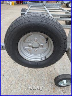 Kayak/Canoe/14 Bicycle Trailer, Galvanised, DVSA Approved, with Spare Wheel