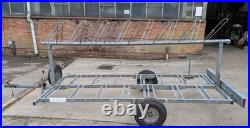 Kayak/Canoe/14 Bicycle Trailer, Galvanised, DVSA Approved, with Spare Wheel