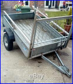 Klinn 6x4 trailer, galvanised, 500kg payload