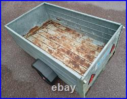 Klinn Unbraked Deep Sided Box Trailer Load Area L= 1.55 W= 0.9 D= 0.45 m Klinn Unbraked Deep Sided Box Trailer Load Area L= 1.55 W= 0.9 D= 0.45 m