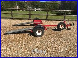 Knott Car Recovery Towing Dolly Heavy Duty With Brakes And Winch