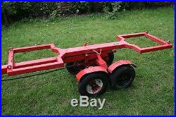Knott braked double axle recovery dolly