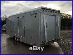 LARGE PRG Prosporter Monza car trailer / transporter 23ft bed length