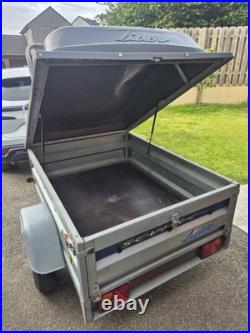 LIDER SEVILLE trailer with hard top, travel bars and box LIDER SEVILLE trailer with hard top, travel bars and box