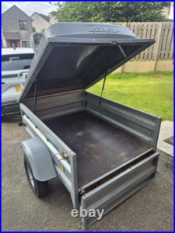 LIDER SEVILLE trailer with hard top, travel bars and box LIDER SEVILLE trailer with hard top, travel bars and box
