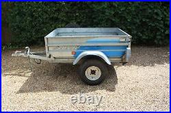 LIDER Seville camping/general purpose tipper trailer, Length 61ins x 46ins