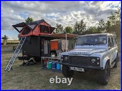 Landrover Overland expedition trailer