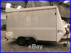Large 3.5t Tow a Van twin axle box trailer