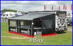 Large American Race Car Trailer 24' x 8' with Full G&H Awning