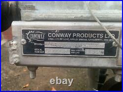 Large Conway Double Axle Box Trailer (12.5 x 5.8ft internal measurements)