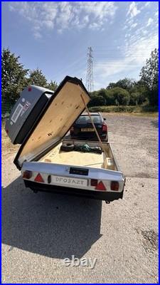 Large Lockable Fibreglass Cargo Trailer Camp-let Body 3 New Tyres