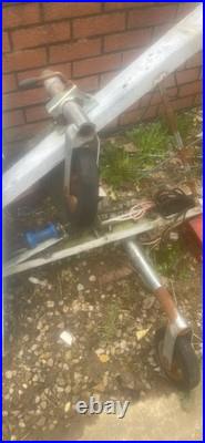 Large Trailer with Winch Just Need Power Cable and Hook Up Used Condition