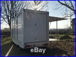 Large twin Axle Exhibition Trailer