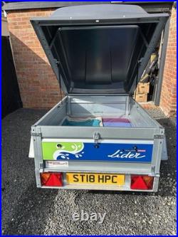 Lider Alicante general purpose/camping trailer + Lid and Carry Bars