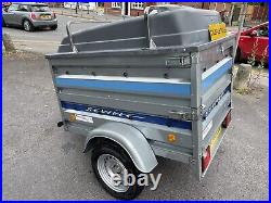 Lider Seville Camping / Tipping Trailer 5'x 4' Double Height Hardtop + Loadbars
