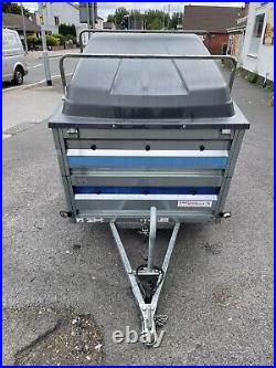 Lider Seville Camping / Tipping Trailer 5'x 4' Double Height Hardtop + Loadbars