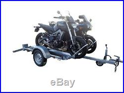 Lider new un used Twin Motorbike Trailer 39401 For Dirt, Offroad and Classic