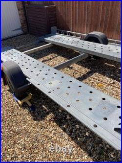 Lightweight Woodford Car Trailer Good Condition