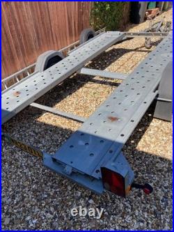 Lightweight Woodford Car Trailer Good Condition