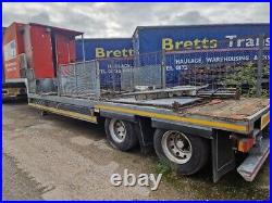 Lodge trailers step frame trailer with cabin