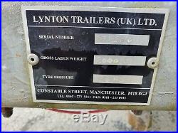 Lynton box trailer Ifor Williams Graham Edwards