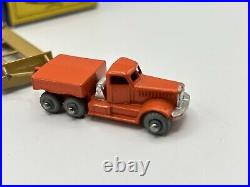 MATCHBOX LESNEY 15 & 16 A DIAMOND T PRIME MOVER AND TRAILER Boxed