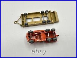 MATCHBOX LESNEY 15 & 16 A DIAMOND T PRIME MOVER AND TRAILER Boxed