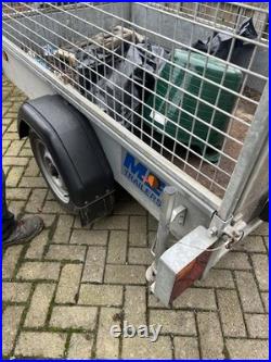 MEREDITH & EYRE 66x4 CAGE TRAILER WITH RAMP
