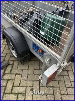 MEREDITH & EYRE 66x4 CAGE TRAILER WITH RAMP