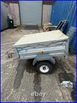 Maypole MP712 Car Trailer 124 x 97 x 41cm 323kg Capacity