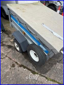 Maypole MP712 Car Trailer 124 x 97 x 41cm 323kg Capacity