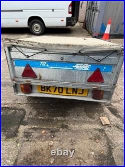 Maypole MP712 Car Trailer 124 x 97 x 41cm 323kg Capacity