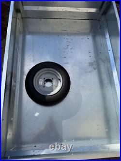 Maypole SY150 Trailer With Flat Cover, Wheel Lock and Spare Wheel USED TWICE Maypole SY150 Trailer With Flat Cover, Wheel Lock and Spare Wheel USED TWICE