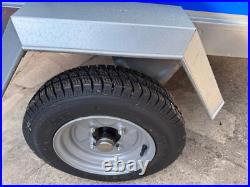 Maypole SY150 Trailer With Flat Cover, Wheel Lock and Spare Wheel USED TWICE Maypole SY150 Trailer With Flat Cover, Wheel Lock and Spare Wheel USED TWICE