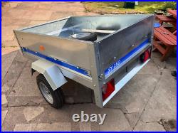 Maypole SY150 Trailer With Flat Cover, Wheel Lock and Spare Wheel USED TWICE Maypole SY150 Trailer With Flat Cover, Wheel Lock and Spare Wheel USED TWICE