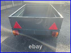 Metal Trailer, 4ft X 3 Ft, Good Solid Condition With Working Lights