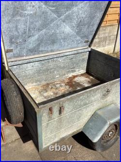 Metal Trailer Body With Galvanised Sides and lid