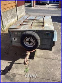 Metal Trailer Body With Galvanised Sides and lid