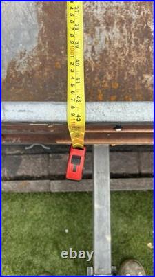Metal Trailer Ideal Door Camping /tip Runs