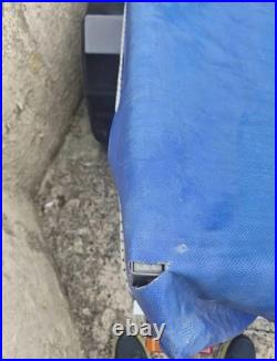 Metal Trailer Suitable For Towing With Cover And Spare Tyre